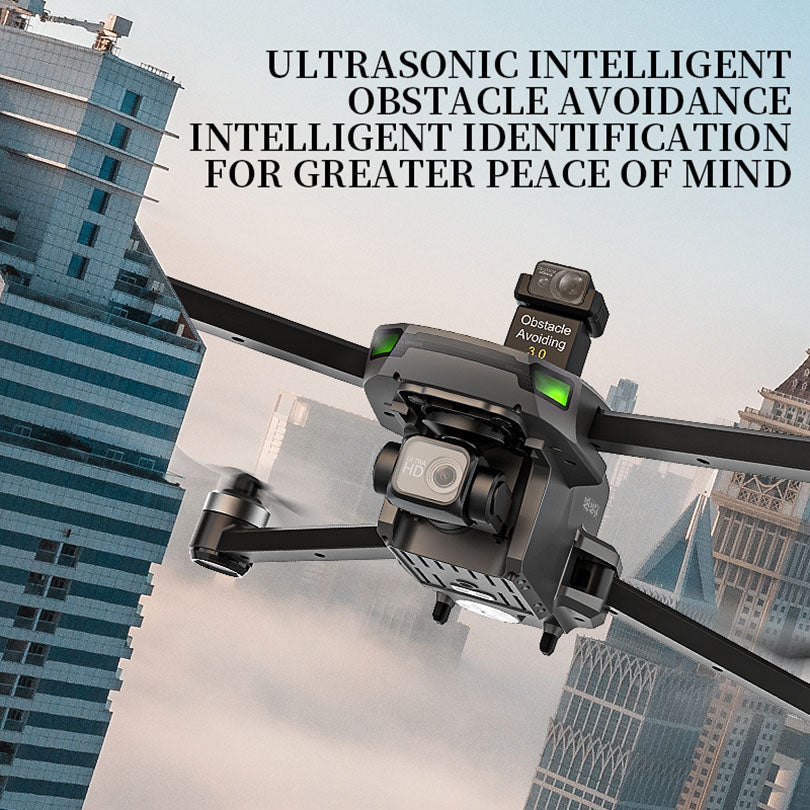 XMR/C M9 MAX 4K Drone 3-axis Gimbal Brushless Motor GPS 5G Obstacle Avoidance Quadcopter Optional Screen Remote Control