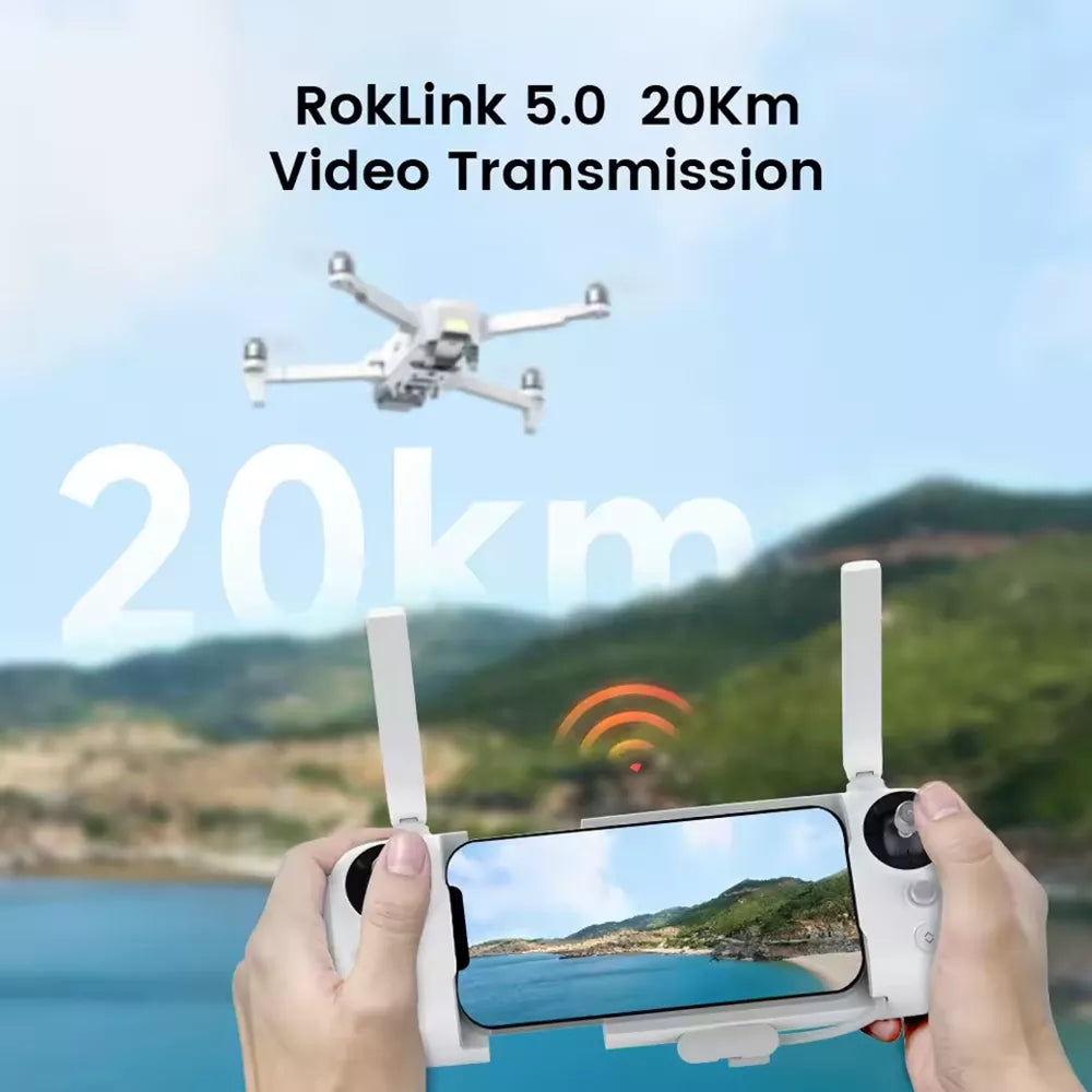 FIMI X8T 4K Drone Lnfrared Thermal Imaging Lens 3-Camera gimbal system RokLink 5.0 20KM Transmission GPS Quadcopter