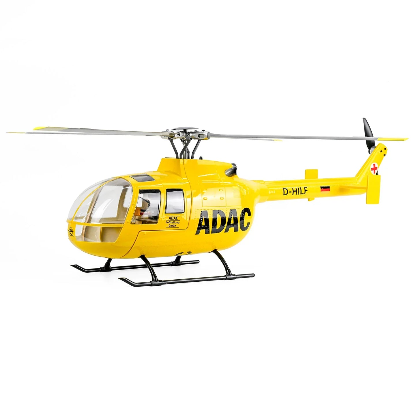 FLYWING BO-105 Universal RC Helicopter 470L Class 6CH Brushless GPS Stabilized Altitude Hold RC Helicopter H1 Flight Controller