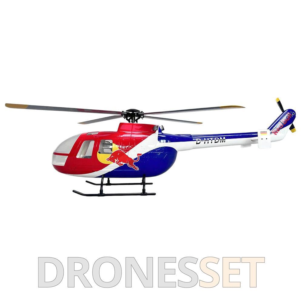 ROBAN BO-105 450 Class RC Helicopter 4-Blade 2.4G 11CH GPS Stabilized PNP/RTF With X2 Flight Controller
