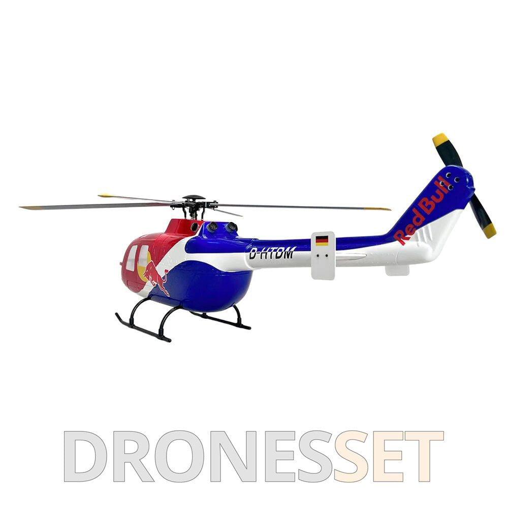 ROBAN BO-105 450 Class RC Helicopter 4-Blade 2.4G 11CH GPS Stabilized PNP/RTF With X2 Flight Controller