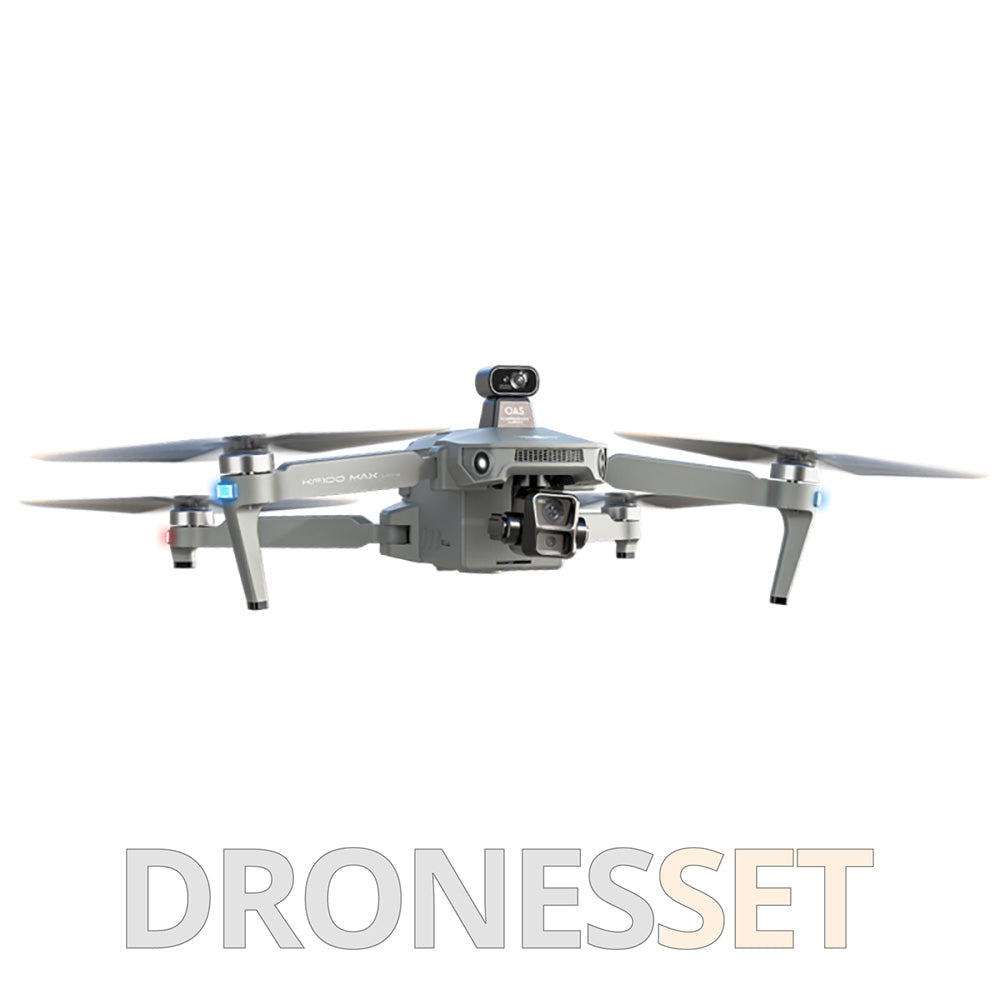 KF100 4K Drone 3-Axis Gimbal EIS Camera Large size Intelligent Obstacle Avoidance 10KM 5G GPS Quadcopter with Screen Remote control