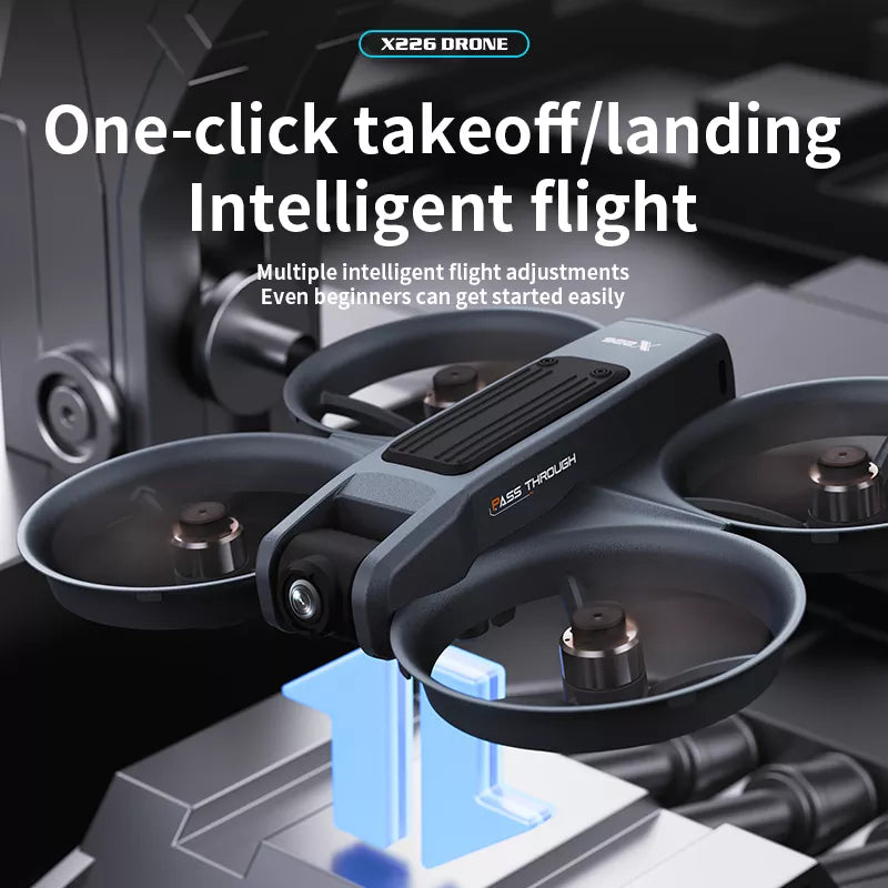 X226 VR Drone Screen Control HD Aerial Photography Dual-Camera Optical Flow Positioning Brushless Quadcopter