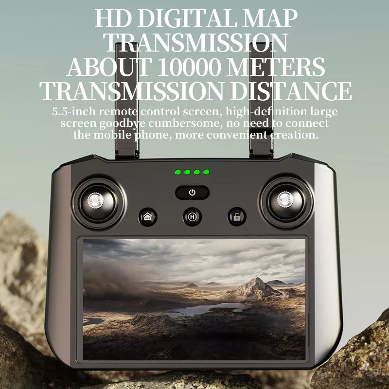 KF104 MAX2 NEW 8K Drone 3-Axis Gimbal EIS Camera Intelligent Obstacle Avoidance 5G GPS Quadcopter with Screen Remote control