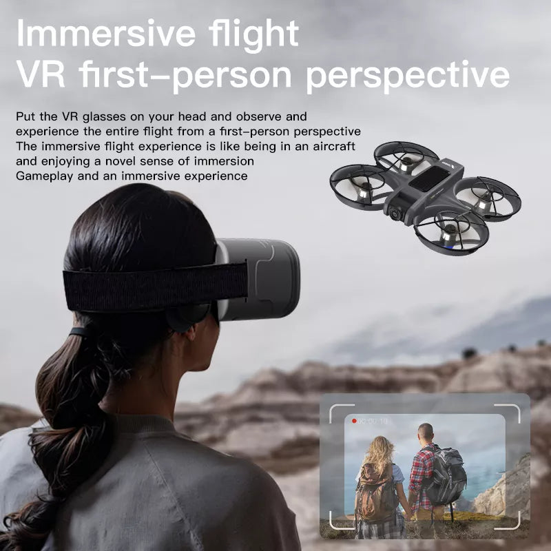 X226 VR Drone Screen Control HD Aerial Photography Dual-Camera Optical Flow Positioning Brushless Quadcopter
