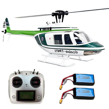 ROBAN Bell-206 450 Class RC Helicopter 2.4G 11CH GPS Stabilized Scale Flybarless PNP/RTF With X1 Flight Controller