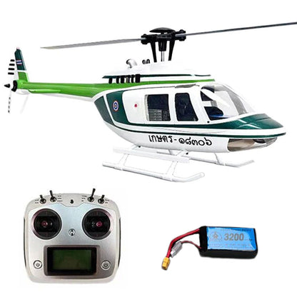 ROBAN Bell-206 450 Class RC Helicopter 2.4G 11CH GPS Stabilized Scale Flybarless PNP/RTF With X1 Flight Controller