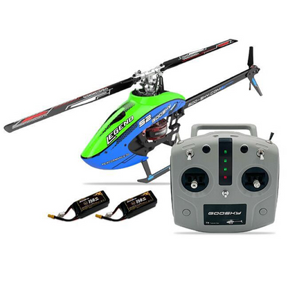 GOOSKY S2 RC Helicopter 3D 6CH Flybarless Dual Brushless Motor Direct-Drive Helicopter