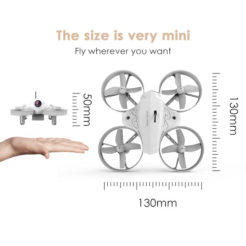 APEX FPV Drone 4.0 Upgraded Head Tracking Mode Mini FPV Racing Drone Set 5.8G Real-Time Image Transmission Super-Wide with Camera FPV Goggles