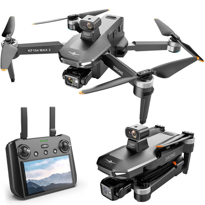 KF104 MAX2 NEW 8K Drone 3-Axis Gimbal EIS Camera Intelligent Obstacle Avoidance 5G GPS Quadcopter with Screen Remote control