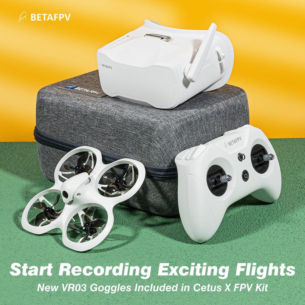 BETAFPV Cetus X FPV Kit Brushless FPV Drone ELRS 2.4G / Frsky FC Indoor Racing FPV Quadcopter