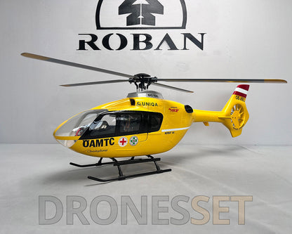ROBAN EC135 ÖAMTC 450 Class RC Helicopter 4 blades 2.4G 11CH GPS Stabilized Flybarless PNP/RTF With X2 Flight Controller