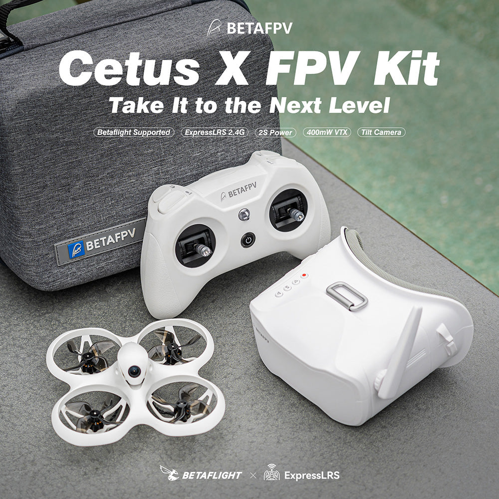 BETAFPV Cetus X FPV Kit Brushless FPV Drone ELRS 2.4G / Frsky FC Indoor Racing FPV Quadcopter