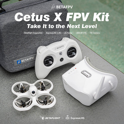 BETAFPV Cetus X FPV Kit Brushless FPV Drone ELRS 2.4G / Frsky FC Indoor Racing FPV Quadcopter