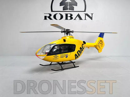 ROBAN EC135 ADAC 450 Class RC Helicopter 4 blades 2.4G 11CH GPS Stabilized Flybarless PNP/RTF With X2 Flight Controller