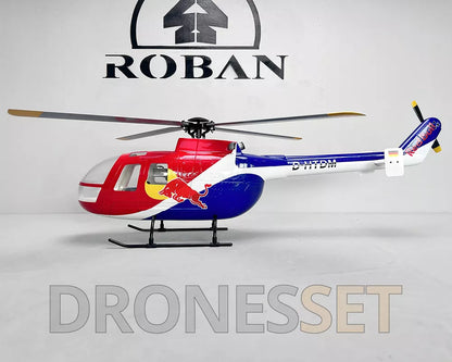 ROBAN BO-105 450 Class RC Helicopter 4-Blade 2.4G 11CH GPS Stabilized PNP/RTF With X2 Flight Controller