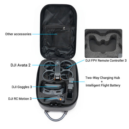 DJI Avata2 FPV drone backpack Storage bag