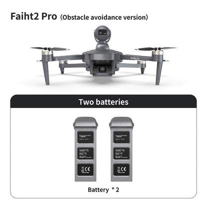 Cfly Faith2 PRO 3-Axis Gimbal 4K Drone HD Camera 360° Rotating Radar Obstacle Avoidance 6KM FPV GPS 5G Wifi Quadcopter