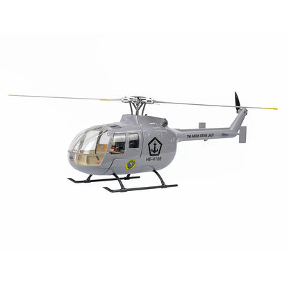 FLYWING BO-105 Universal RC Helicopter 470L Class 6CH Brushless GPS Stabilized Altitude Hold RC Helicopter H1 Flight Controller
