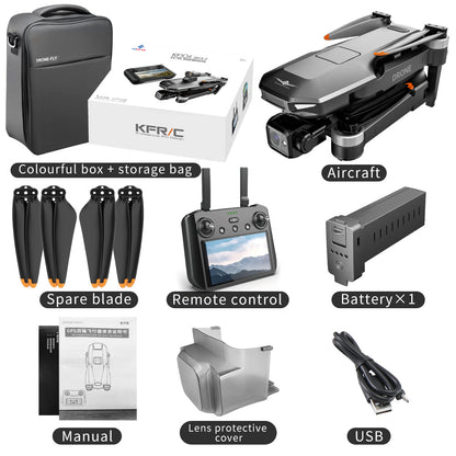 KF104 MAX2 NEW 8K Drone 3-Axis Gimbal EIS Camera Intelligent Obstacle Avoidance 5G GPS Quadcopter with Screen Remote control