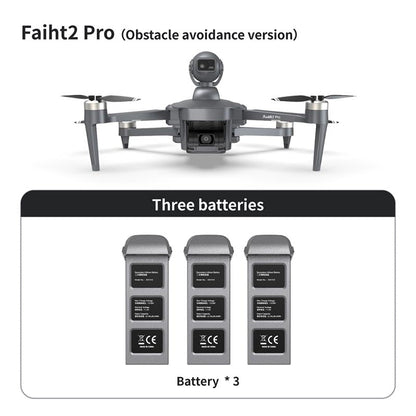 Cfly Faith2 PRO 3-Axis Gimbal 4K Drone HD Camera 360° Rotating Radar Obstacle Avoidance 6KM FPV GPS 5G Wifi Quadcopter