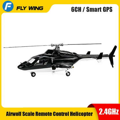 FLYWING Airwolf Helicopter FW450 V2.5 6CH Scale RC Helicopter PNP/RTF Version