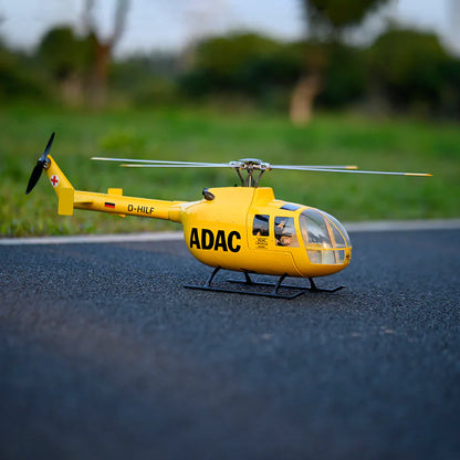 FLYWING BO-105 Universal RC Helicopter 470L Class 6CH Brushless GPS Stabilized Altitude Hold RC Helicopter H1 Flight Controller