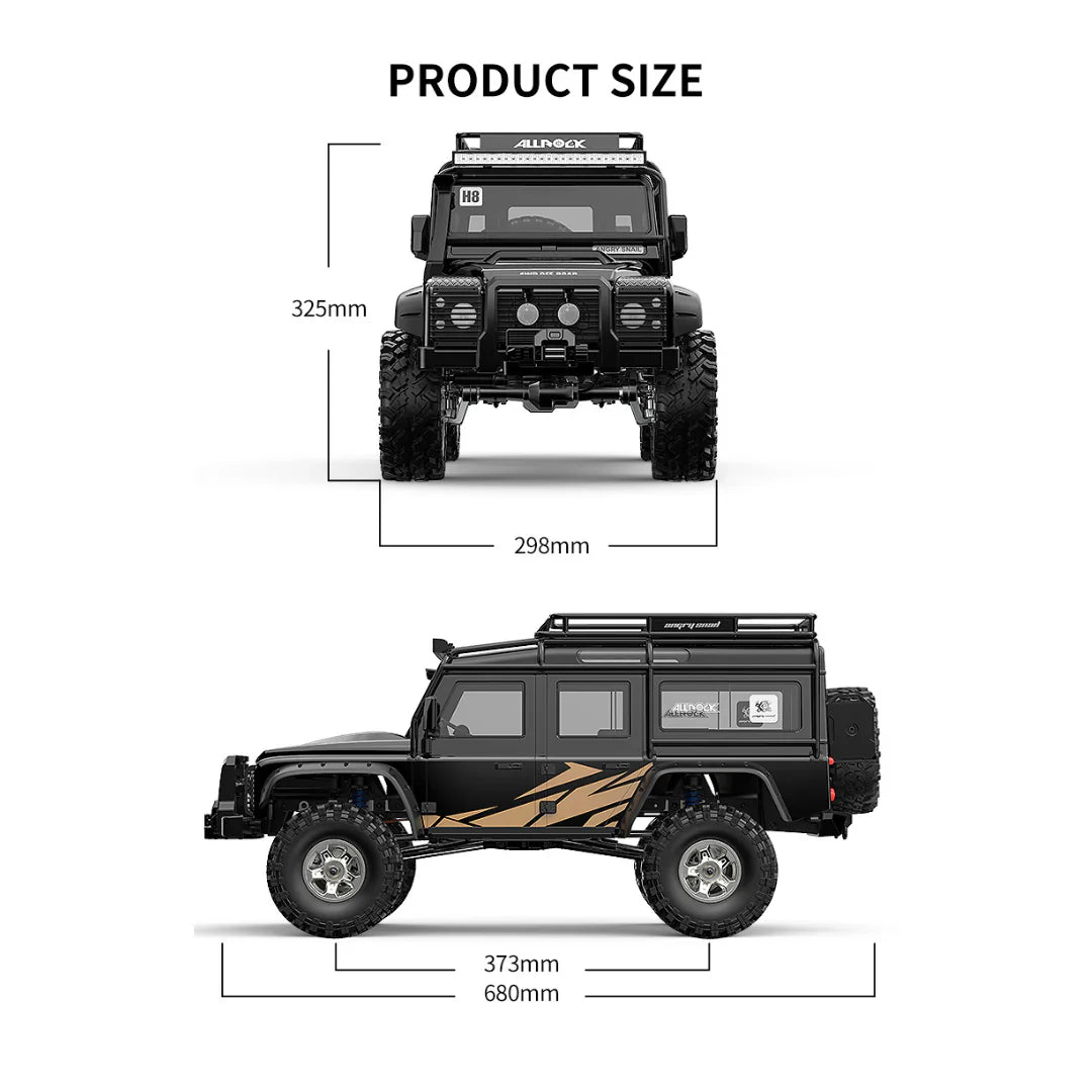 MJX Hyper Go H8H+ V2 Upgrade RC Car 1/8 2.4G Professional Crawler Off Road Vehicle With Front Rear Diff Lock
