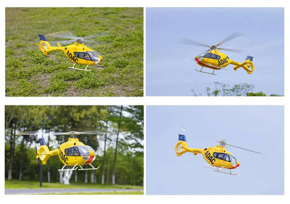 FLYWING EC135 RC Helicopter 470 Scale 6CH RTF with GPS H1 Flight Controller 4 Blade Rotor PNP/RTF Version Helicopter