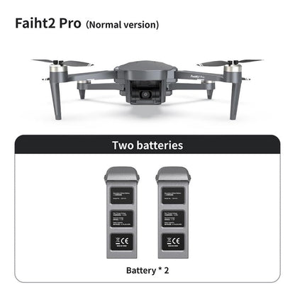 Cfly Faith2 PRO 3-Axis Gimbal 4K Drone HD Camera 360° Rotating Radar Obstacle Avoidance 6KM FPV GPS 5G Wifi Quadcopter