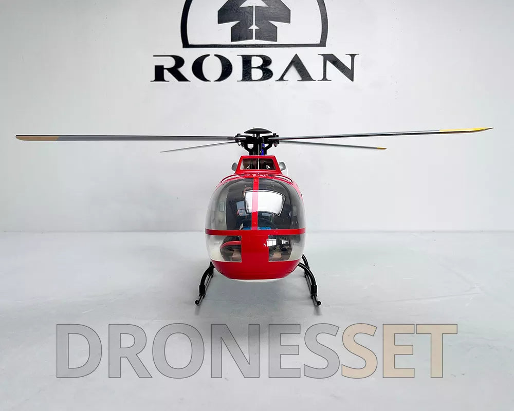 ROBAN BO-105 450 Class RC Helicopter 4-Blade 2.4G 11CH GPS Stabilized PNP/RTF With X2 Flight Controller