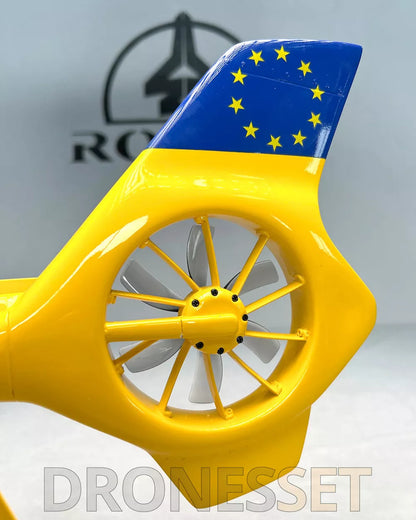 ROBAN EC135 ADAC 450 Class RC Helicopter 4 blades 2.4G 11CH GPS Stabilized Flybarless PNP/RTF With X2 Flight Controller