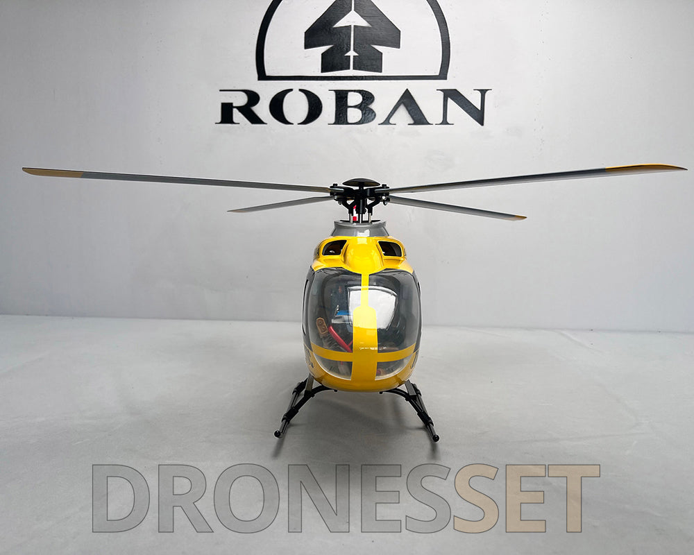 ROBAN EC135 ÖAMTC 450 Class RC Helicopter 4 blades 2.4G 11CH GPS Stabilized Flybarless PNP/RTF With X2 Flight Controller