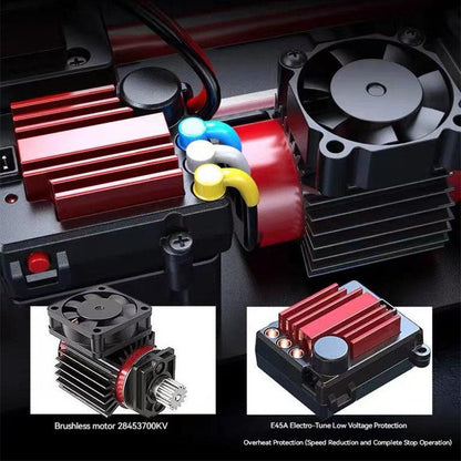 MJX 14301 14302 HYPER GO RC Car 1/14 4WD Brushless Drift Rally Car 2.4G Buggy Metal Chassis Hydraulic Shock Absorber RC Toys