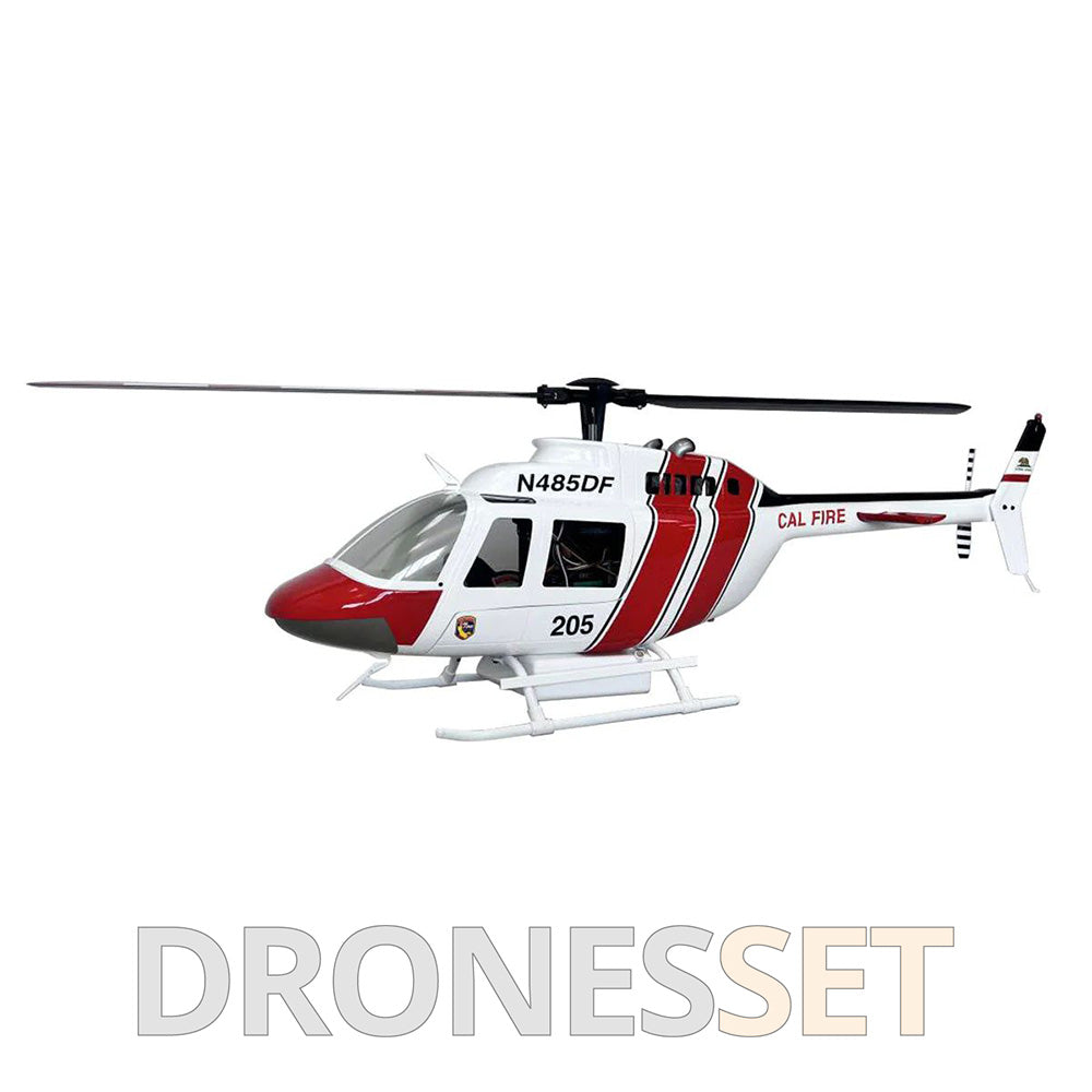 ROBAN 470 Class Bell-206 RC Helicopter GPS Mode PNP/RTF Version LED Lighting System with Water Tank