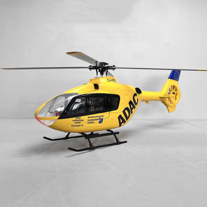 FLYWING EC135 RC Helicopter 470 Scale 6CH RTF with GPS H1 Flight Controller 4 Blade Rotor PNP/RTF Version Helicopter