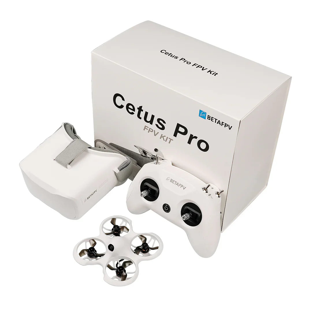 BETAFPV Cetus Pro FPV Kit VR02 Goggles Literadio2 SE Transmitter Brushless Motor FPV Drone Racing Kit