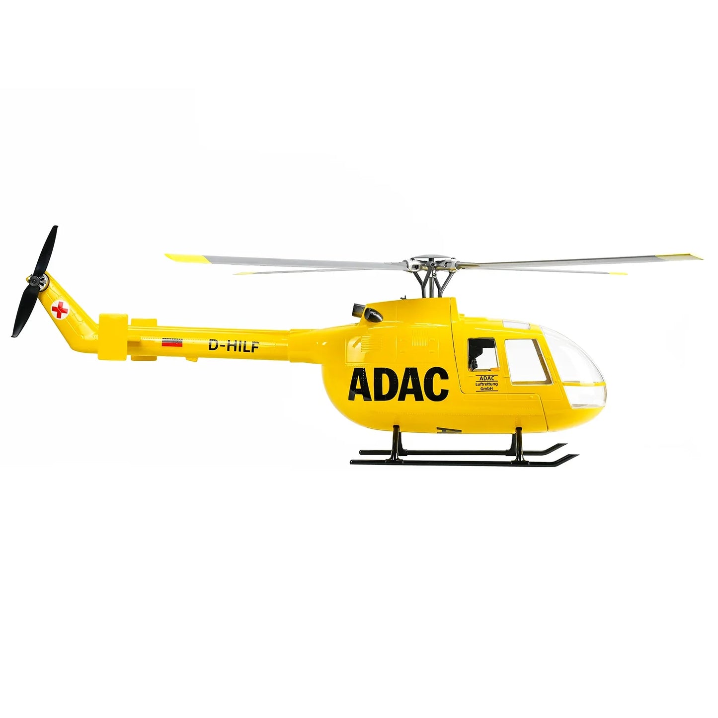 FLYWING BO-105 Universal RC Helicopter 470L Class 6CH Brushless GPS Stabilized Altitude Hold RC Helicopter H1 Flight Controller