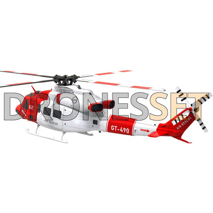 GOOSKY E2 UH-1Y VENOM RC Helicopter GPS 1:35 Air Rescue Aircraft Model Helicopter