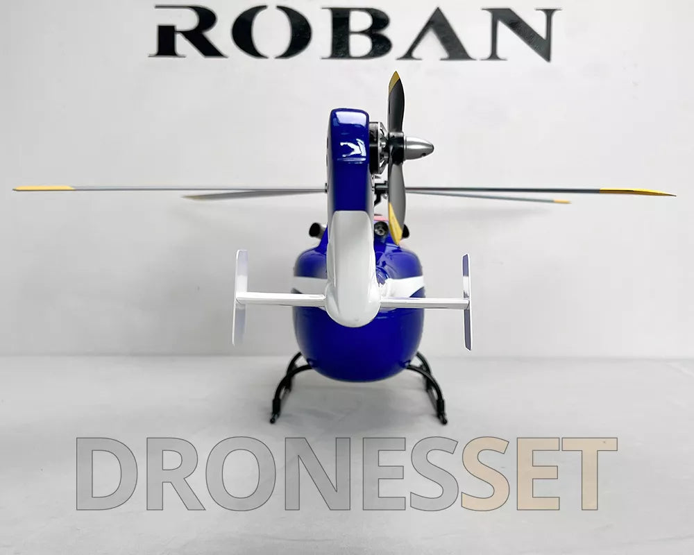ROBAN BO-105 450 Class RC Helicopter 4-Blade 2.4G 11CH GPS Stabilized PNP/RTF With X2 Flight Controller