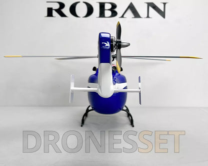ROBAN BO-105 450 Class RC Helicopter 4-Blade 2.4G 11CH GPS Stabilized PNP/RTF With X2 Flight Controller
