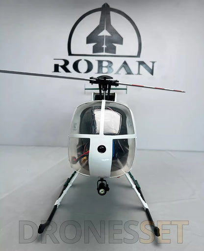 ROBAN 470 Class MD-500E Bird Helicopter GPS X2 Flight Control System LED Lighting System PNP/RTF Version RC Helicopter