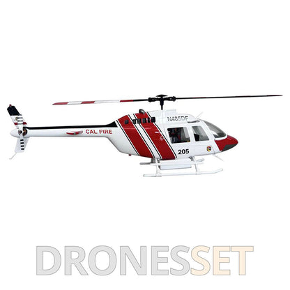 ROBAN 470 Class Bell-206 RC Helicopter GPS Mode PNP/RTF Version LED Lighting System with Water Tank