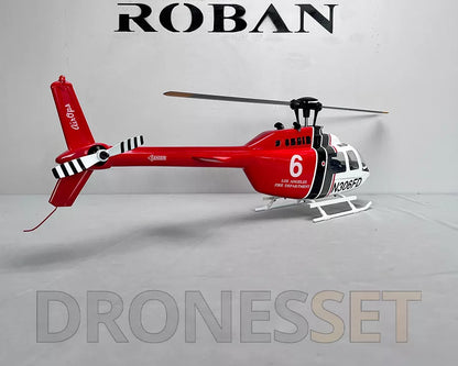ROBAN Bell-206 450 Class RC Helicopter 2.4G 11CH GPS Stabilized Scale Flybarless PNP/RTF With X1 Flight Controller