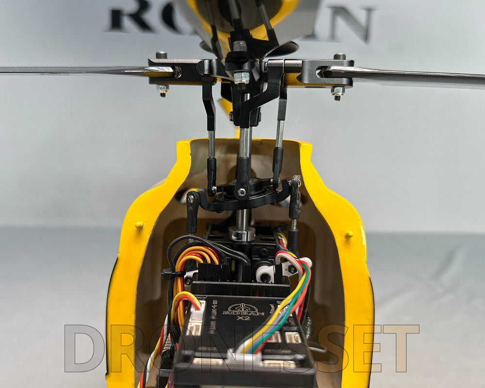 ROBAN EC135 ÖAMTC 450 Class RC Helicopter 4 blades 2.4G 11CH GPS Stabilized Flybarless PNP/RTF With X2 Flight Controller