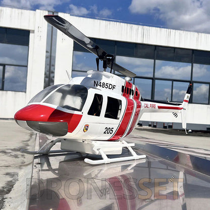 ROBAN 470 Class Bell-206 RC Helicopter GPS Mode PNP/RTF Version LED Lighting System with Water Tank