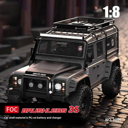 MJX H8H RC Car 1/8 4WD Brushless Simulation High-speed Off-road Differential Lock High And Low Range Remote Control Car Toy