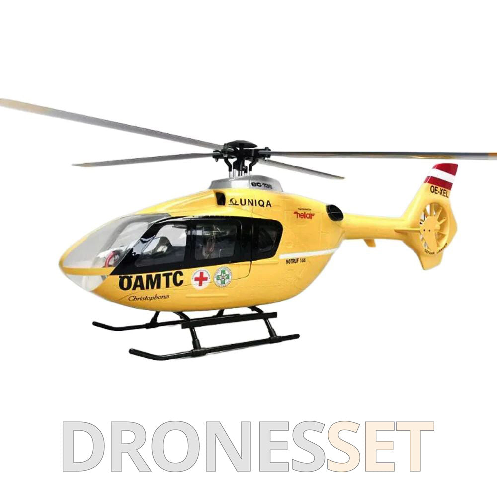 ROBAN EC135 ÖAMTC 450 Class RC Helicopter 4 blades 2.4G 11CH GPS Stabilized Flybarless PNP/RTF With X2 Flight Controller