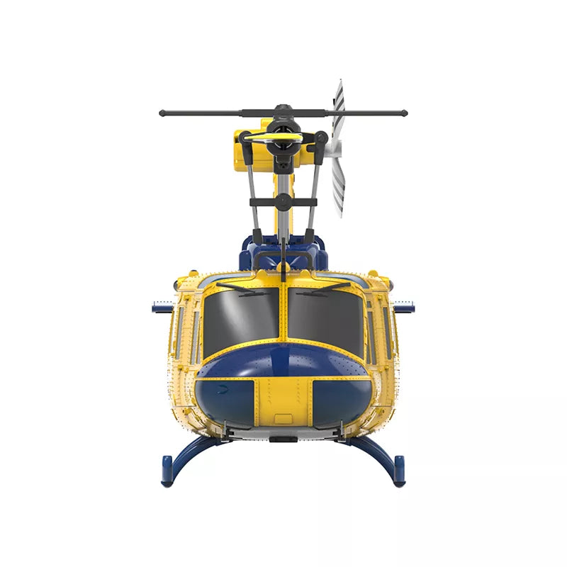 RCERA C032 UH-1 Huey RC Helicopter 1/48 6CH 6-axis Gyro Barometer Altitude Determination Optical Flow Positioning TOF Laser Radar Aerobatic Helicopter
