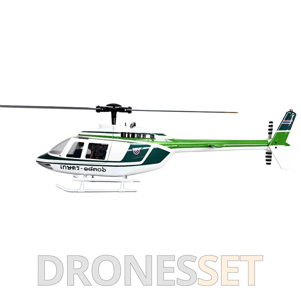 ROBAN Bell-206 450 Class RC Helicopter 2.4G 11CH GPS Stabilized Scale Flybarless PNP/RTF With X1 Flight Controller